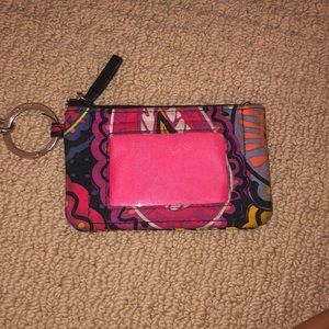 Vera Bradley Lanyard includes coin purse too!